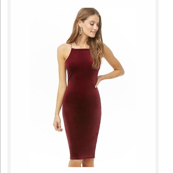 forever 21 high neck dress